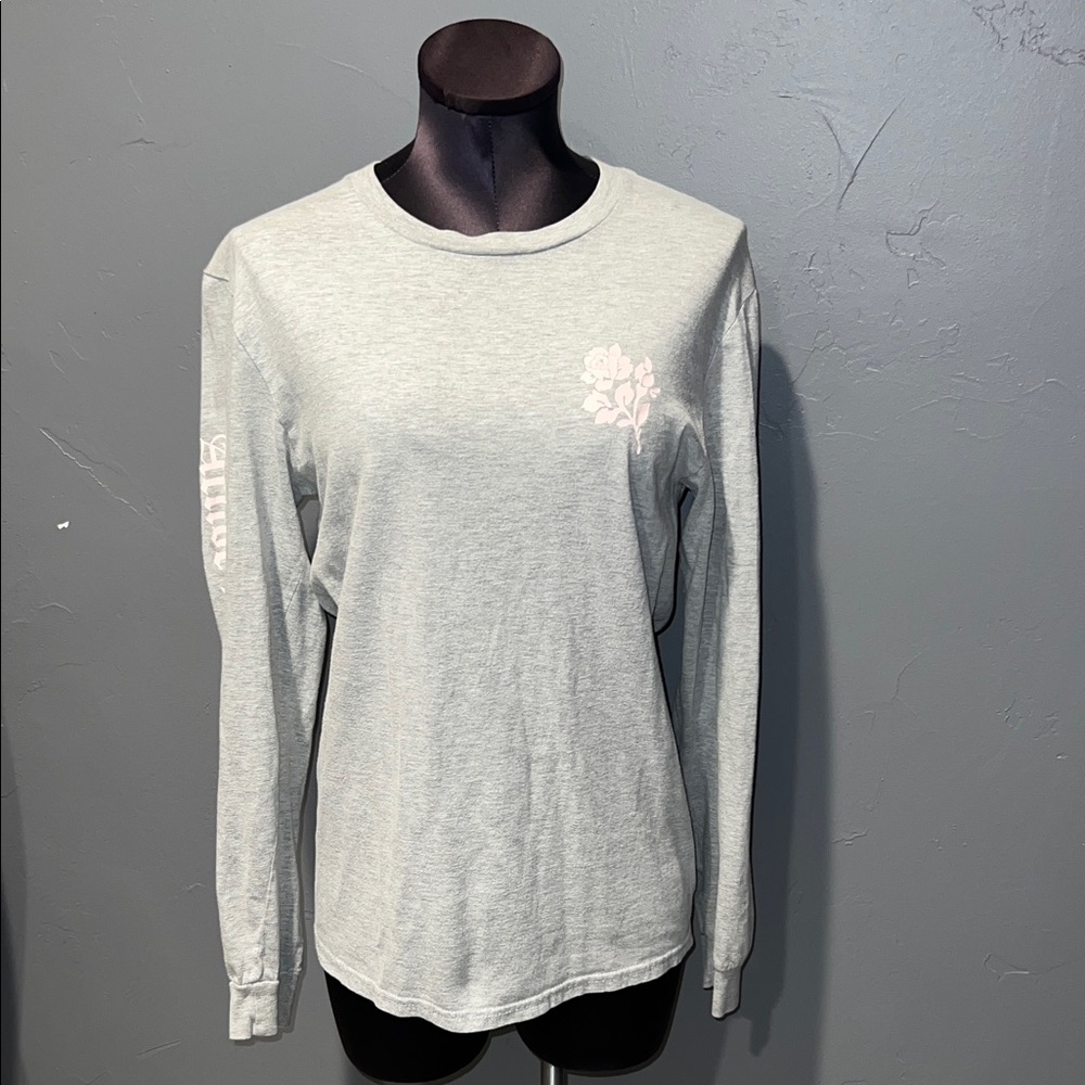 Active Ride Shop gray/pink long sleeve